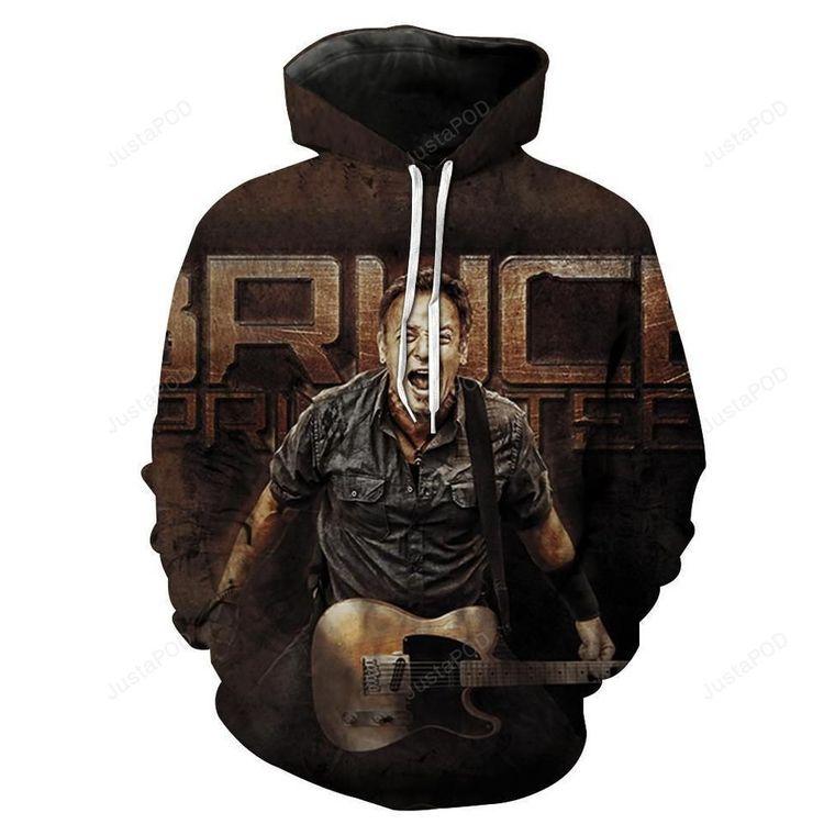 Bruce Springsteen Style 3 All Over Print Hoodie
