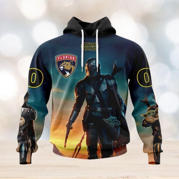 Nhl Florida Panthers Special Star Wars The Mandalorian Design Limited 3D Hoodie