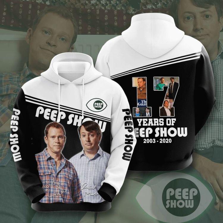 Peep Show No1556 Custom 3D Hoodie