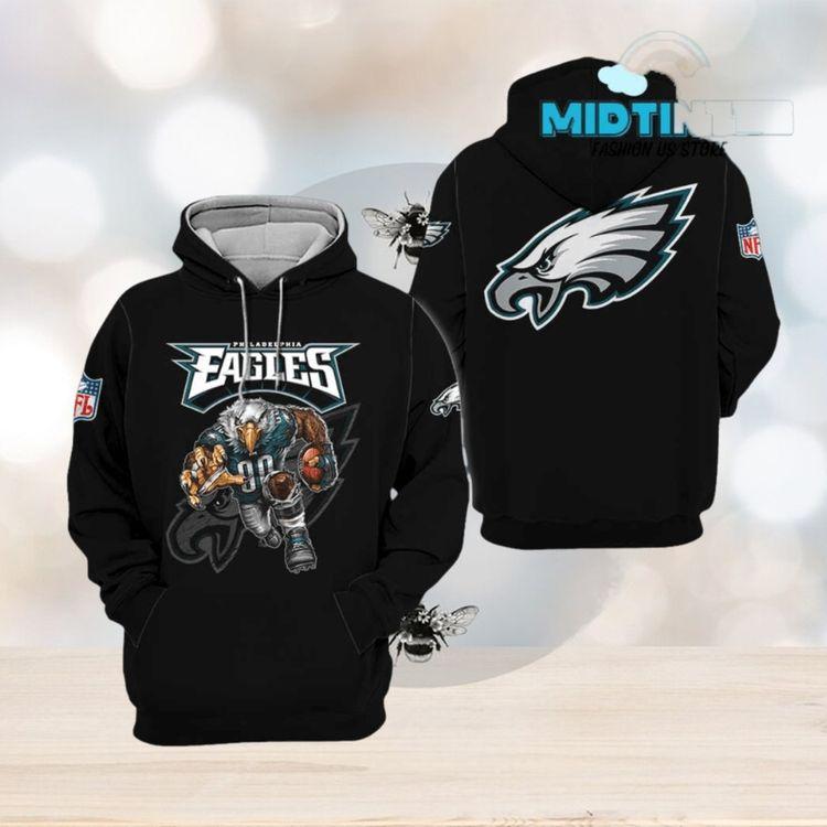 Philadelphia Eagles Logo 2023 Ed Limited 3D Hoodie