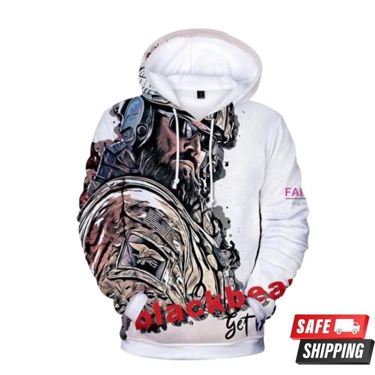 Rainbow Six Blackbeaword 3D Hoodie