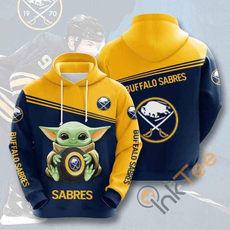 Sports Hockey Nhl Buffalo Sabres Usa 420 All Over Print Hoodie