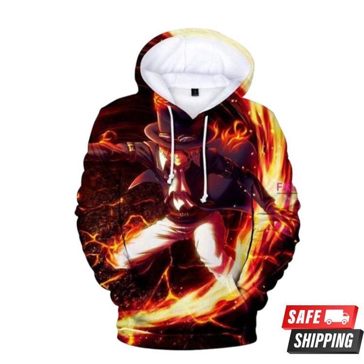 One Piece Sabo Russet Limited 3D Hoodie