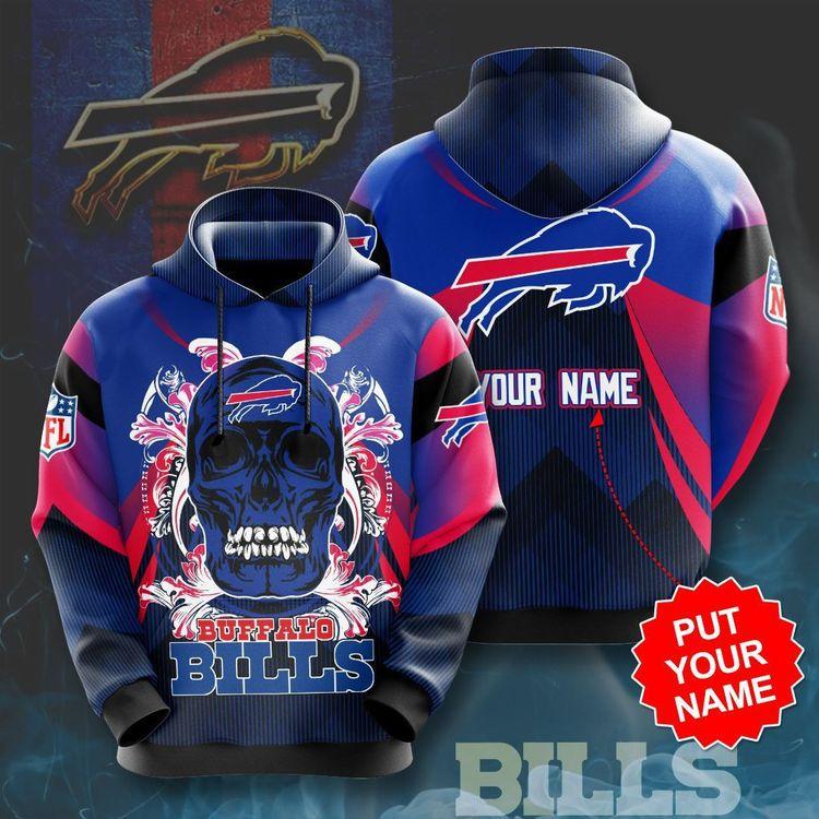 Personalized Buffalo Bills No275 Custom 3D Hoodie