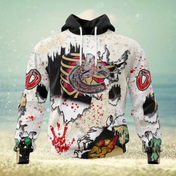 Personalized Nhl Vancouver Canucks Special Zombie Style For Limited 3D Hoodie