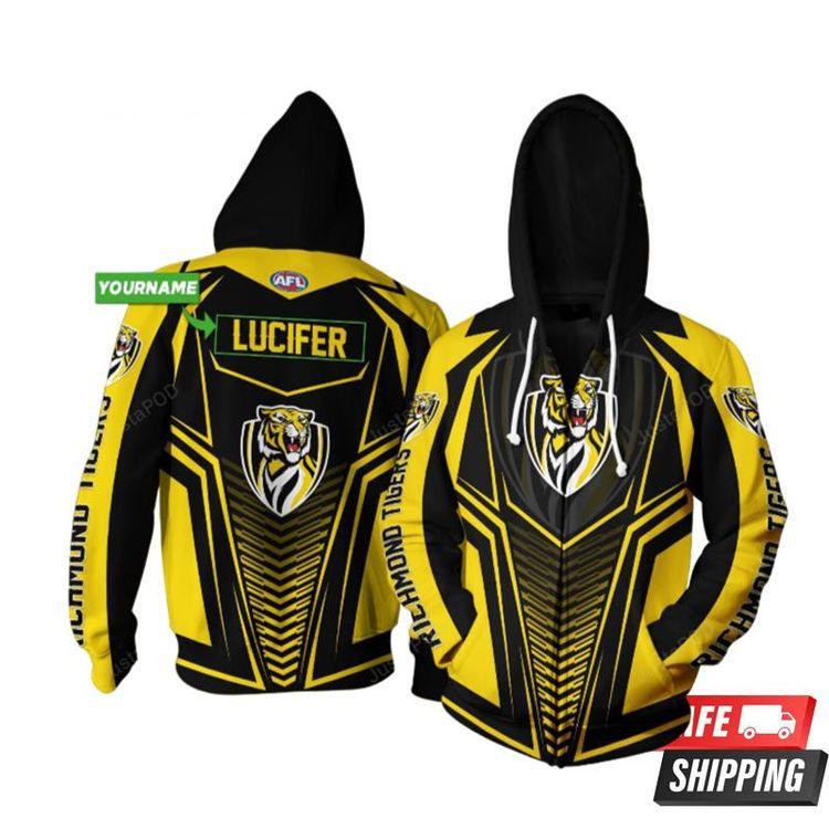 Personalized Richmond Tigers Custom Name Limited 3D Hoodie