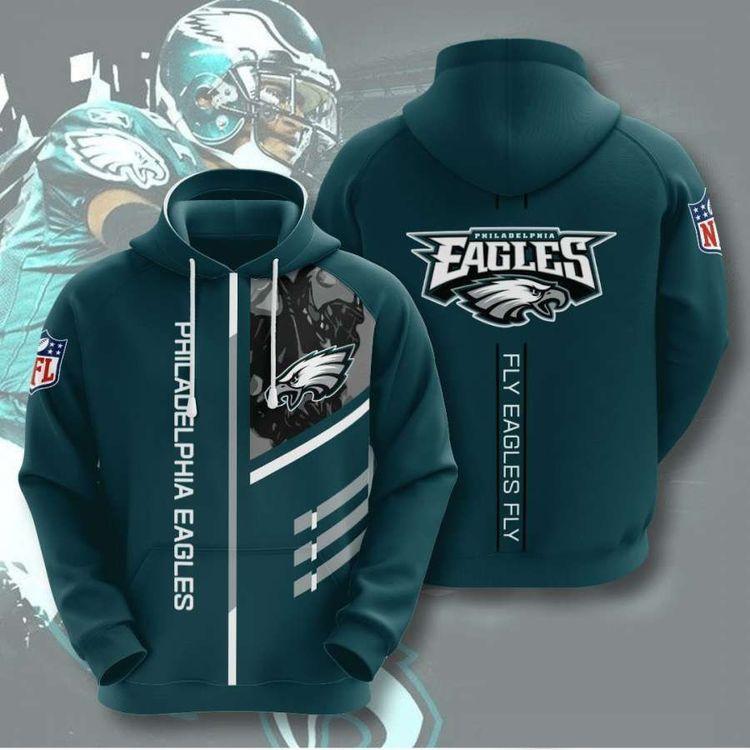 Philadelphia Eagles No1585 Custom 3D Hoodie