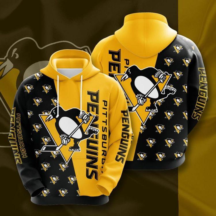 Pittsburgh Penguins No1631 Custom Ver 1 3D Hoodie