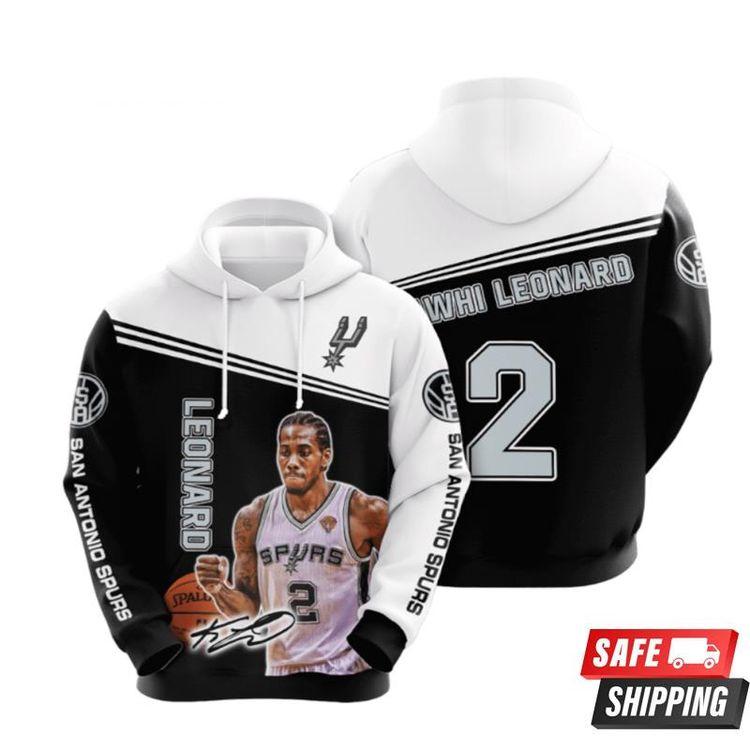 San Antonio Spurs Kawhi Leonard Limited 3D Hoodie