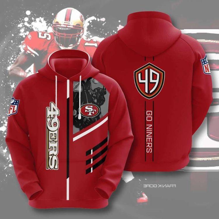 San Francisco 49ers No1741 Custom 3D Hoodie