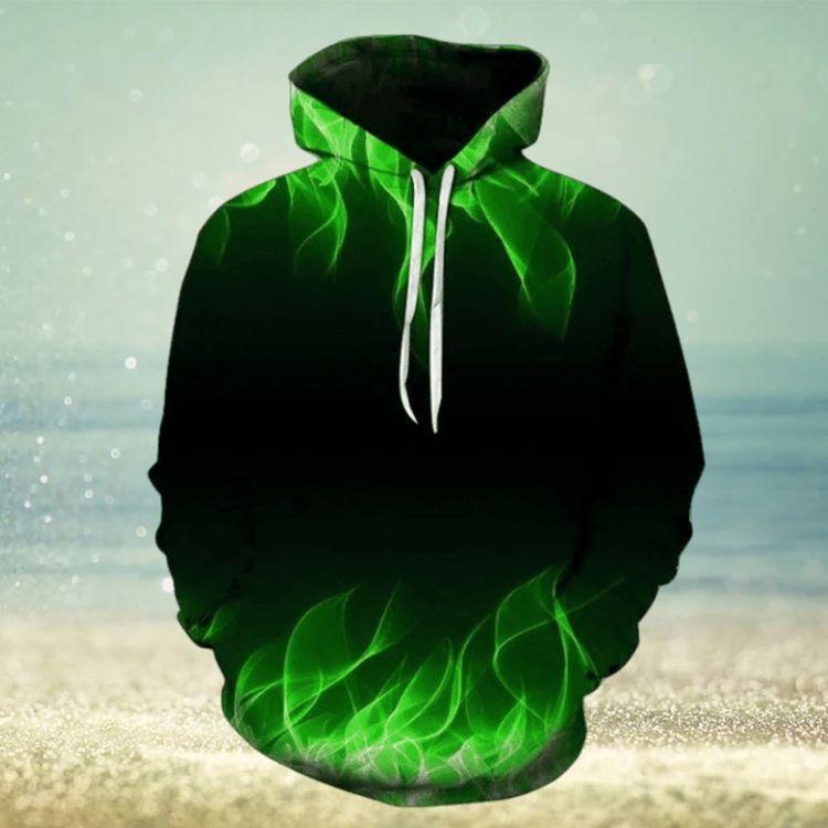 Smoke Flame 3d Limited 3D Hoodie