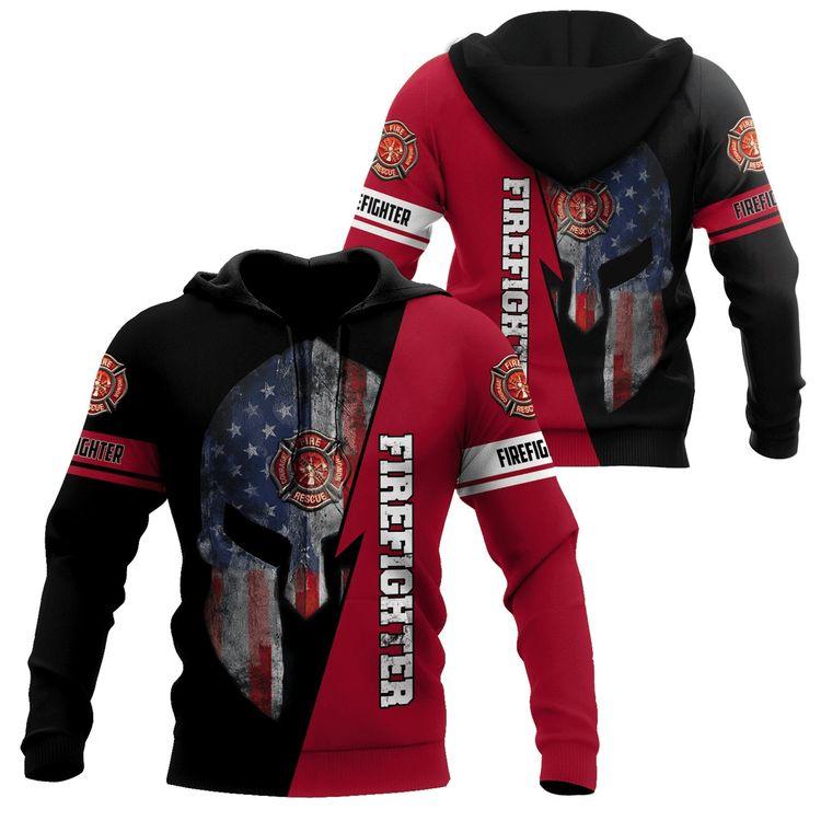 Spartan Firefighter 3d For Men Ampamp Women Fu Limited 3D Hoodie