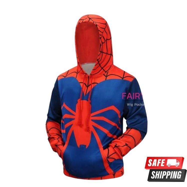 Spider Man Peter Parker B 3D Hoodie