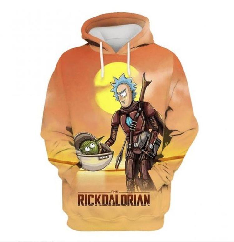 Star War The Mandalorian Baby Yoda Limited 3D Hoodie