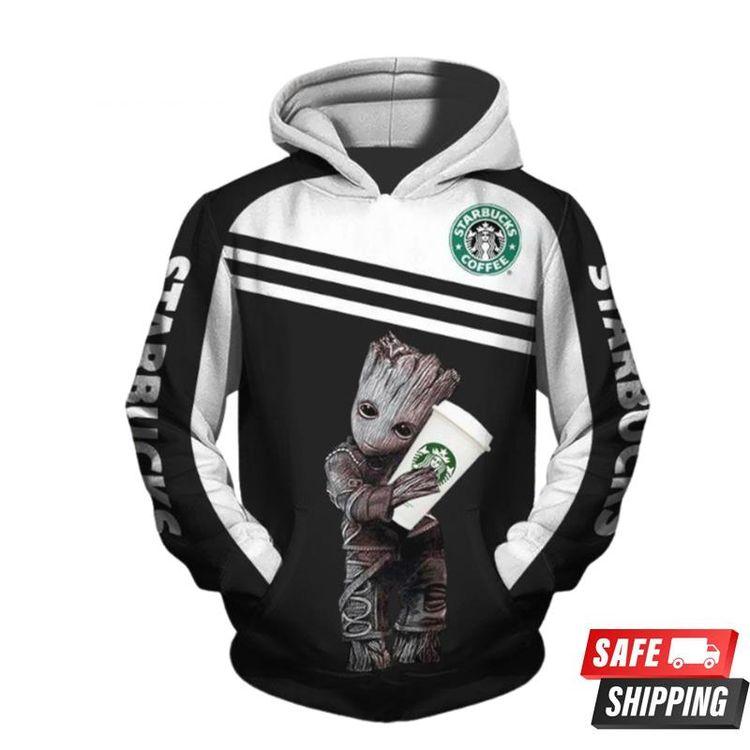 Starbucks All Over Print Hoodie