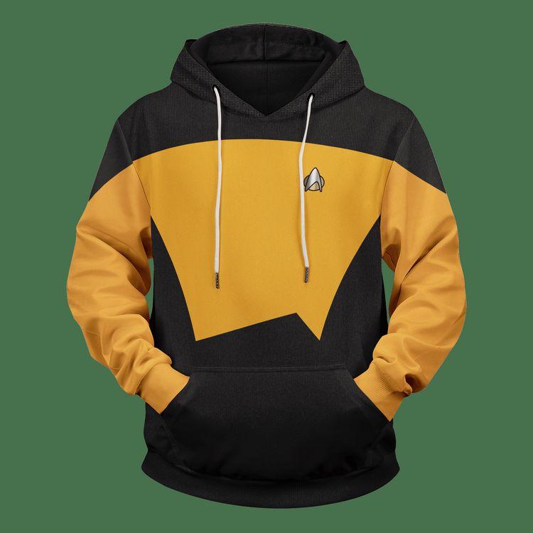 Starfleet Operations Division Star Trek Unisex 3d 3D Hoodie