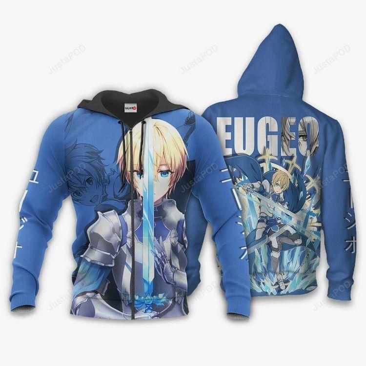 Sword Art Online Eugeo Anime 3d 3D Hoodie