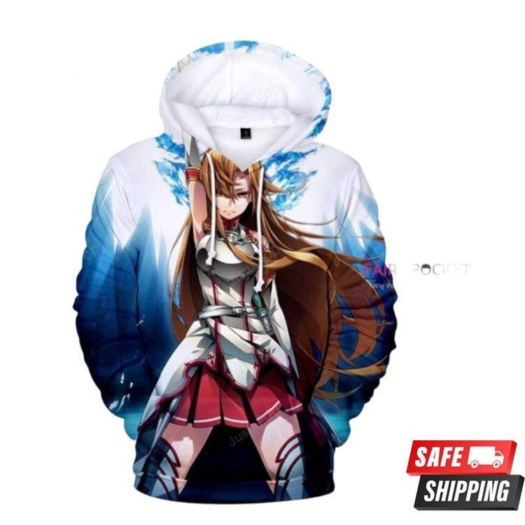 Sword Art Online Yuuki Asuna Limited 3D Hoodie