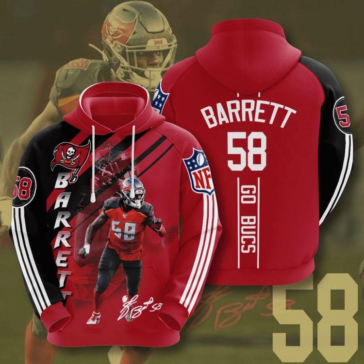 Tampa Bay Buccaneers No1889 Custom 3D Hoodie