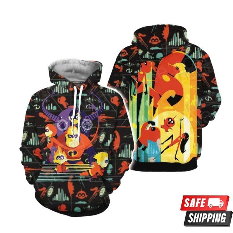 The Incredibles 3762 3D Hoodie