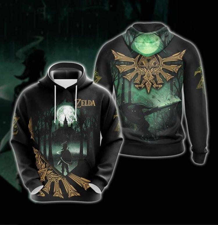 The Legend Of Zelda Unisex 2 All Over Print Hoodie