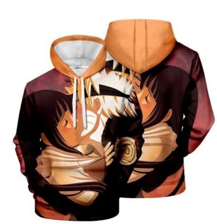 The Shinobi Lovers Naruto Hinata 3d Printed Limited 3D Hoodie