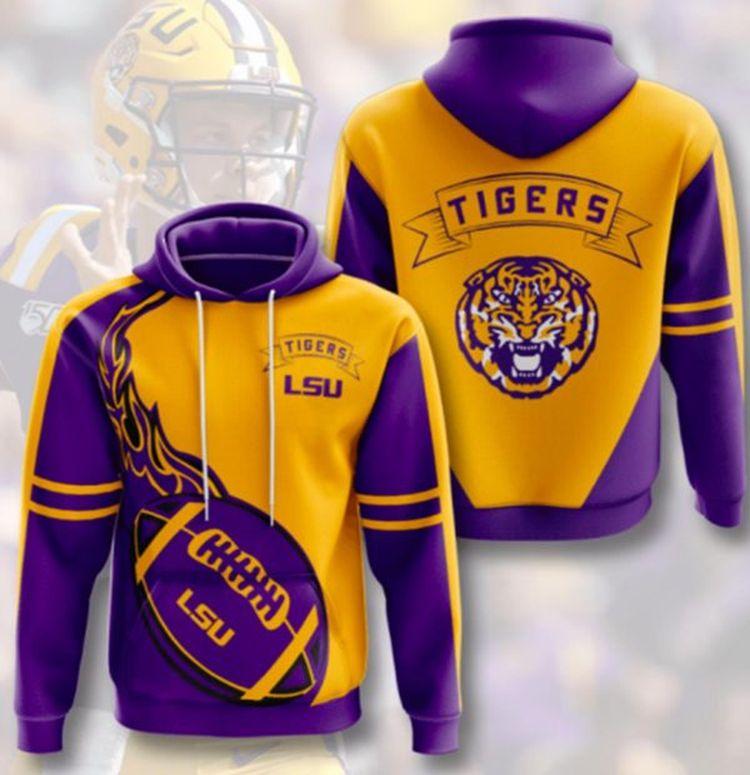 Tiger Lsu Limited 3D Hoodie