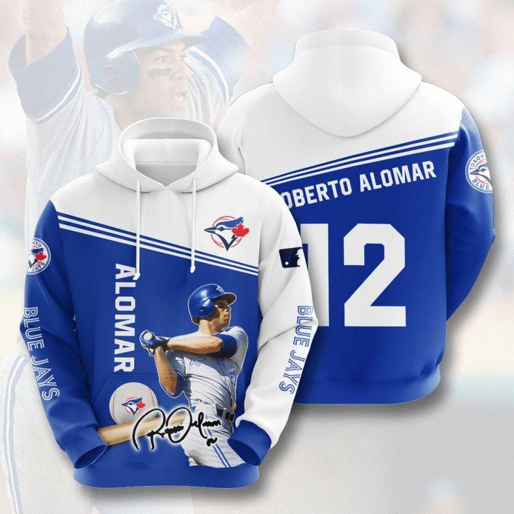 Toronto Blue Jays Custom All Over Print Hoodie