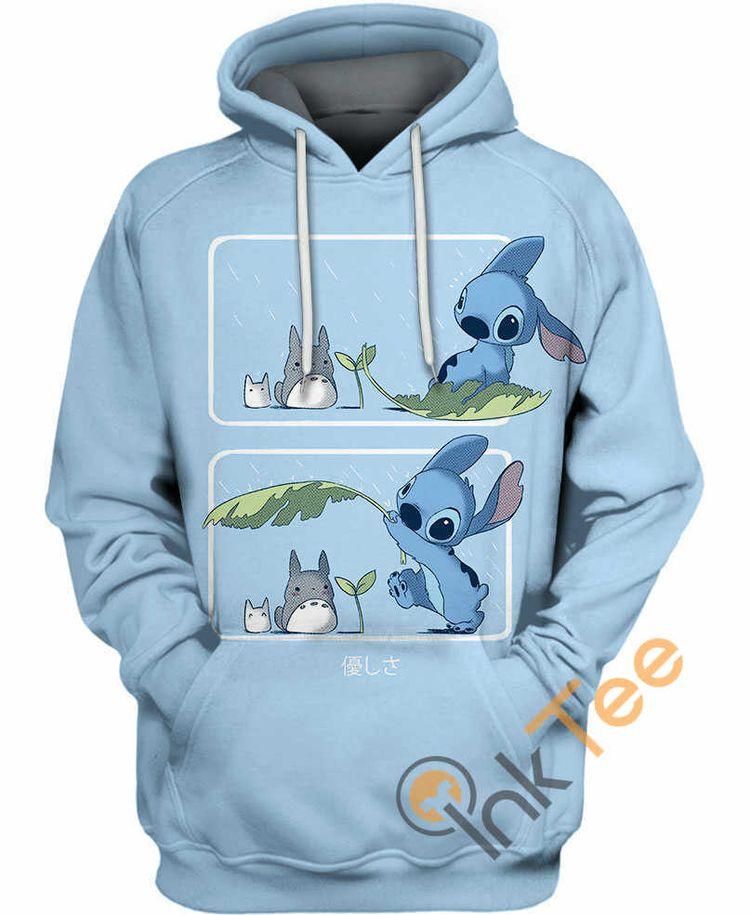 Totoro And Stitch Limited 3D Hoodie