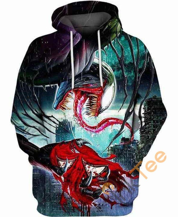 Venom Beat Spiderman Spidey Death 3D Hoodie