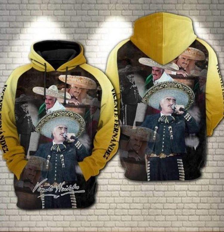 Vicente Fernandez Men Women All Over Print Hoodie