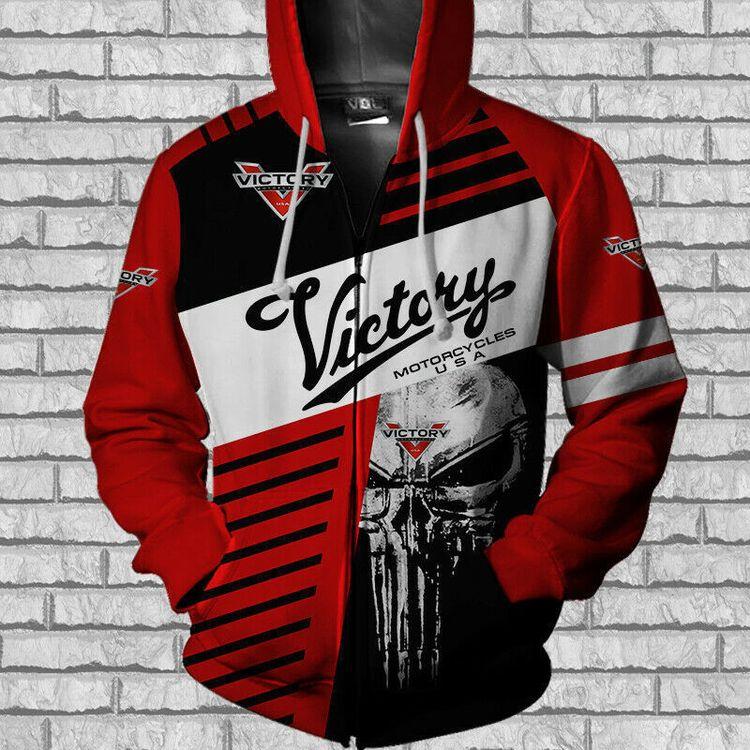 Victory Motorcycles 3d Unisex Ed 3D Hoodie