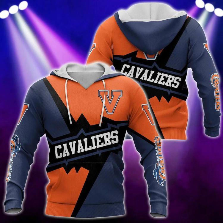 Virginia Cavaliers Logo For Gift Fathes Day Mothers Day Virginia Cavaliers Gifts For Men Limited 3D Hoodie