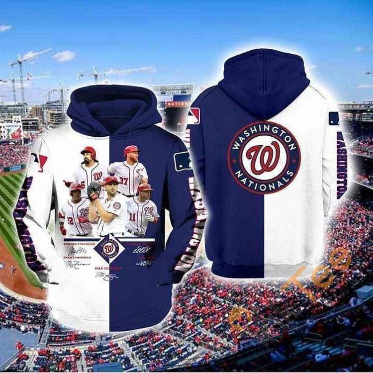 Washington Nationals Mlb Fan 3D Hoodie
