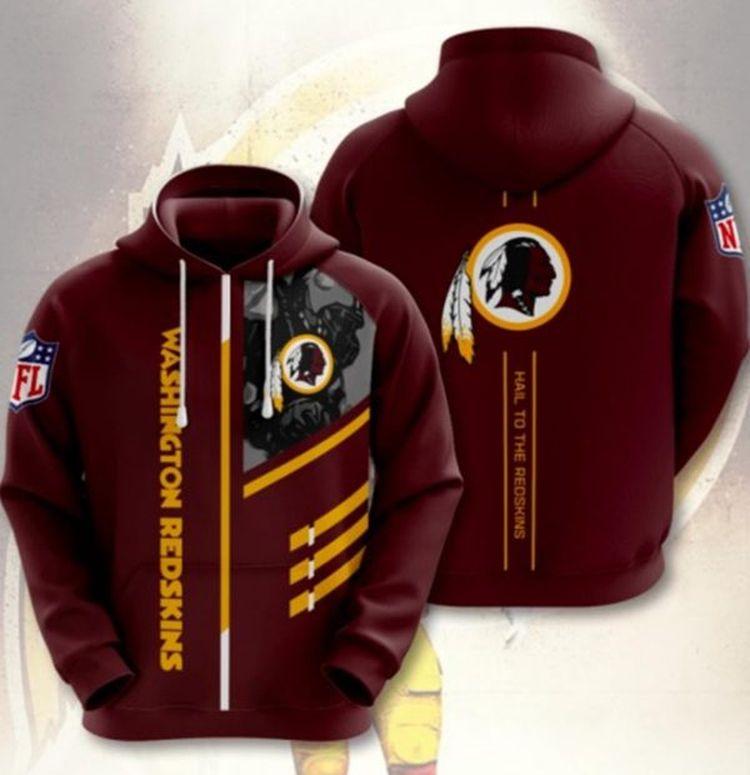 Washington Hal To The 3D Hoodie