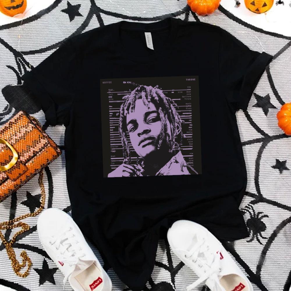 Purple Art Koffee Graphic Printed Merch