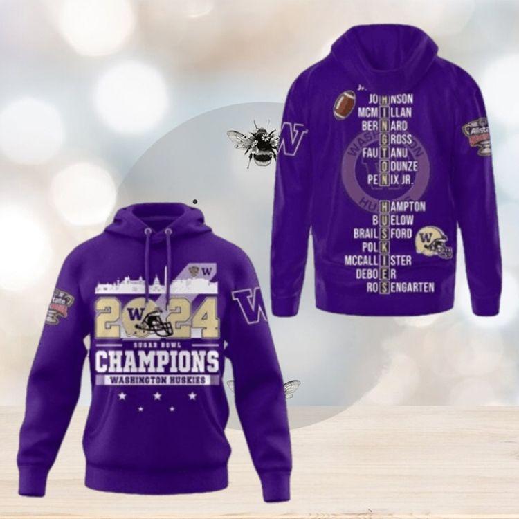 2024 Sugar Bowl Champions Ver 1 Limited 3D Hoodie