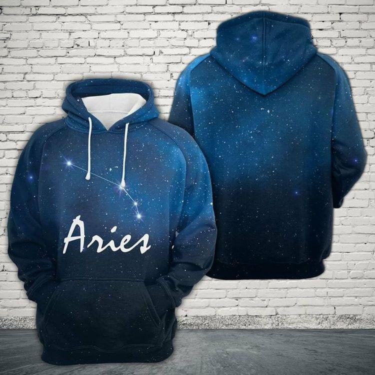 Aries Horoscope 3d Limited 3D Hoodie