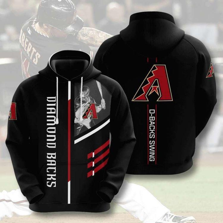 Arizona Diamondbacks No80 Custom Ver 1 3D Hoodie