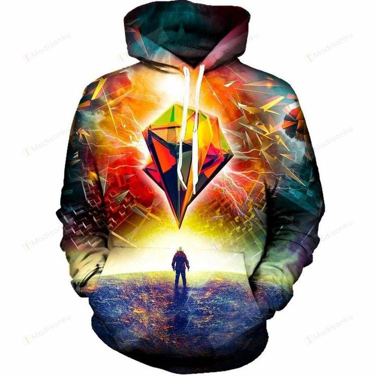 Astronauts Prism For Unisex 3d 3D Hoodie