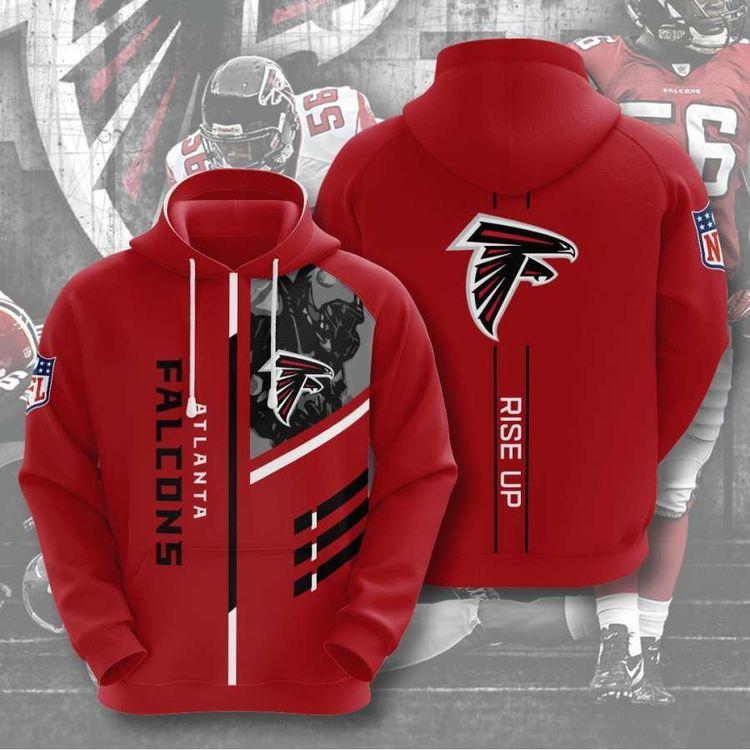 Atlanta Falcons No112 Custom 3D Hoodie