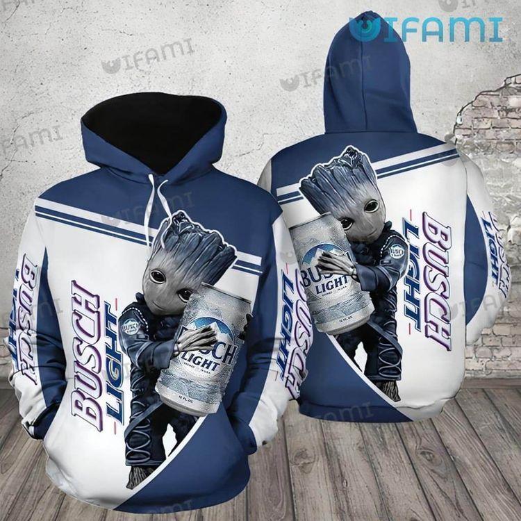 Busch Light Groot Beer Lovers Gift 3D Hoodie