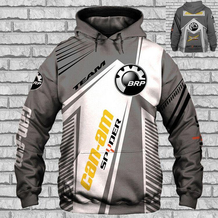 Can Am Spyder Never Stop Version 3 Limited 3D Hoodie
