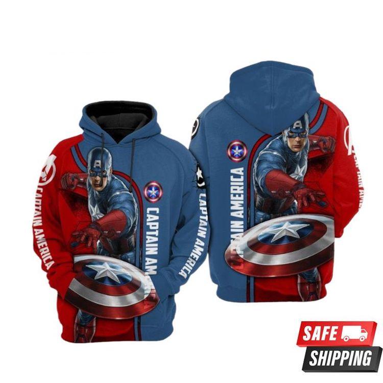 Captain America 1 Limited 3D Hoodie