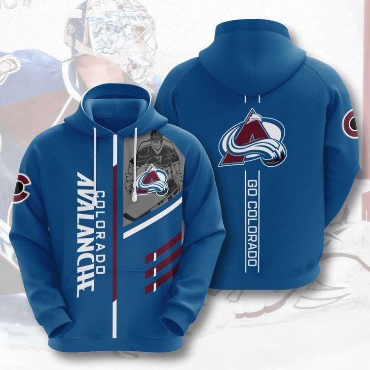 Colorado Avalanche No477 Custom 3D Hoodie
