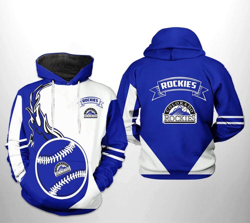Colorado Rockies Mlb Classic Limited 3D Hoodie