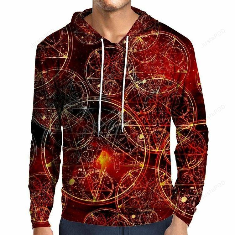 Conjuring Symbols 3d Ed Limited 3D Hoodie