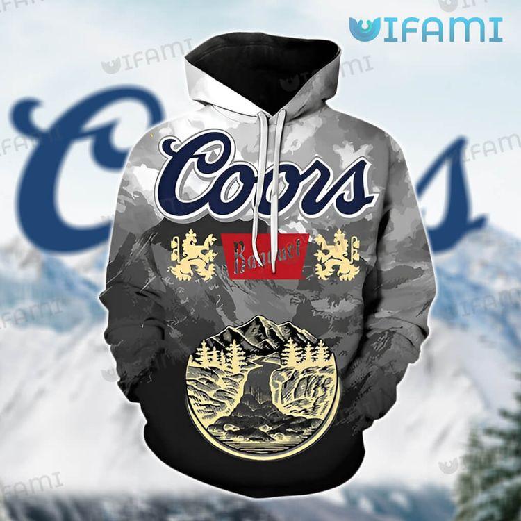 Coors Banquet Coors Mountain Beer Lovers Gift Limited 3D Hoodie