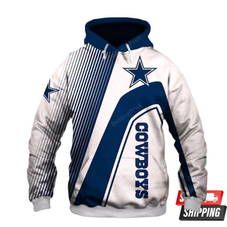 Dallas Cowboys Nfl Football Limited 3D Hoodie