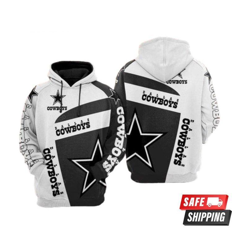 Dallas Cowboys Skull 1 3D Hoodie